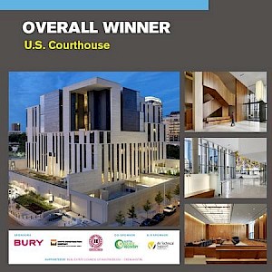 U.S. Courthouse in Austin is "Overall Winner"