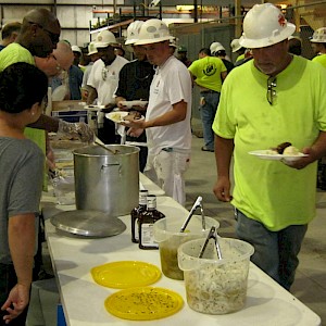 Safety Luncheon at the Ergon Office and Laboratory Project