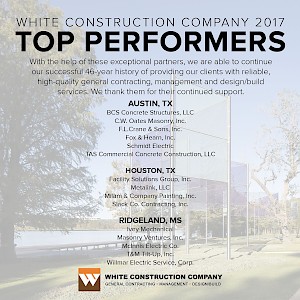 2017 Top Performers