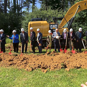 Groundbreaking of the Horne Office Building