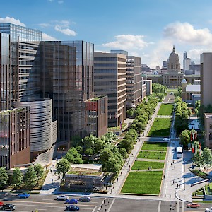 Texas Facilities Commission Capitol Complex - Underground Parking Garage and Pedestrian Mall